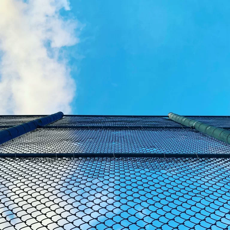 baseball field backstop fence